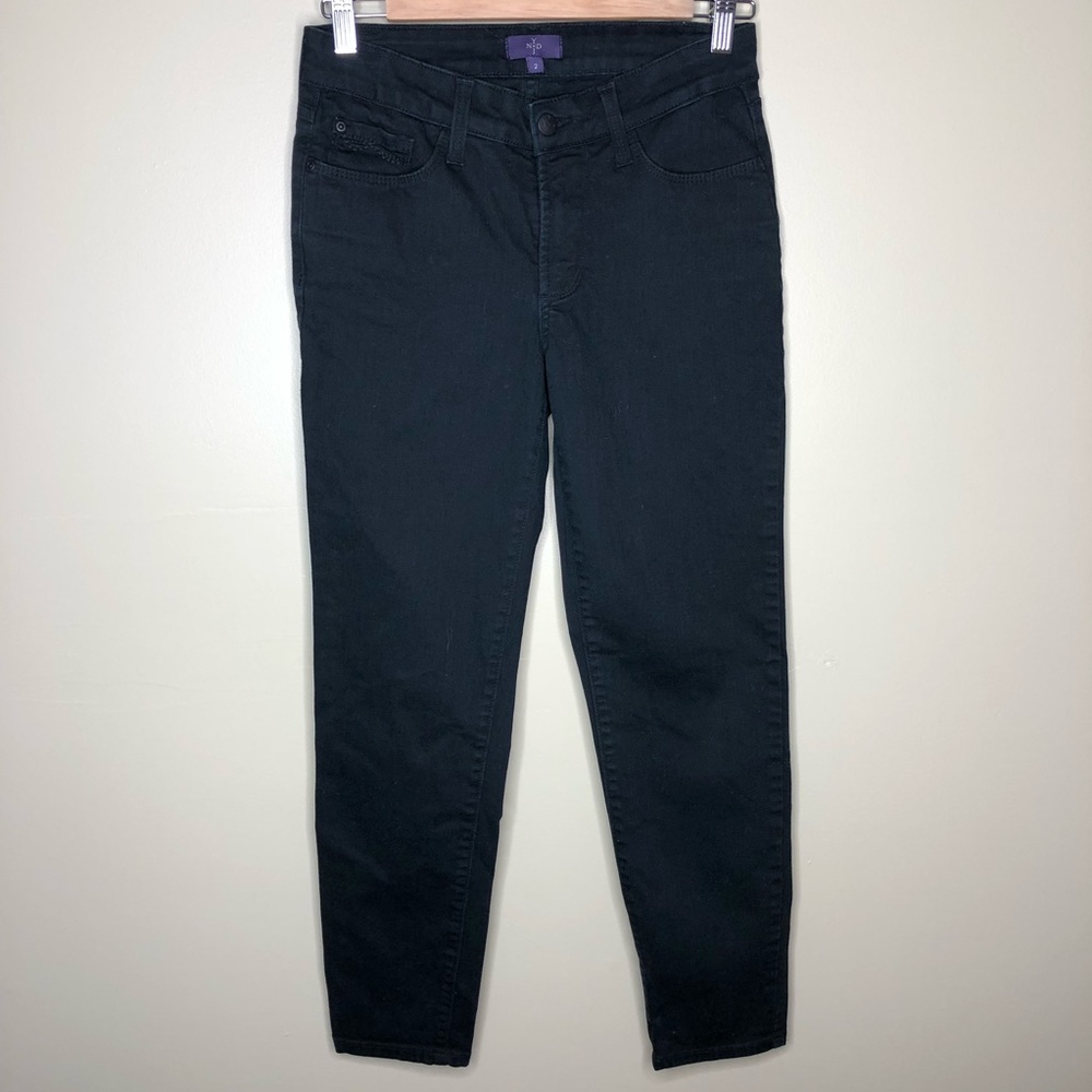 NYDJ Black Clarissa Ankle Jeans Size 2